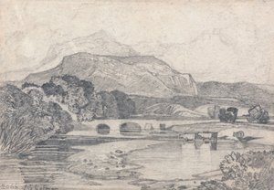 Tan-y-Bwlch, Noord-Wales door John Sell Cotman